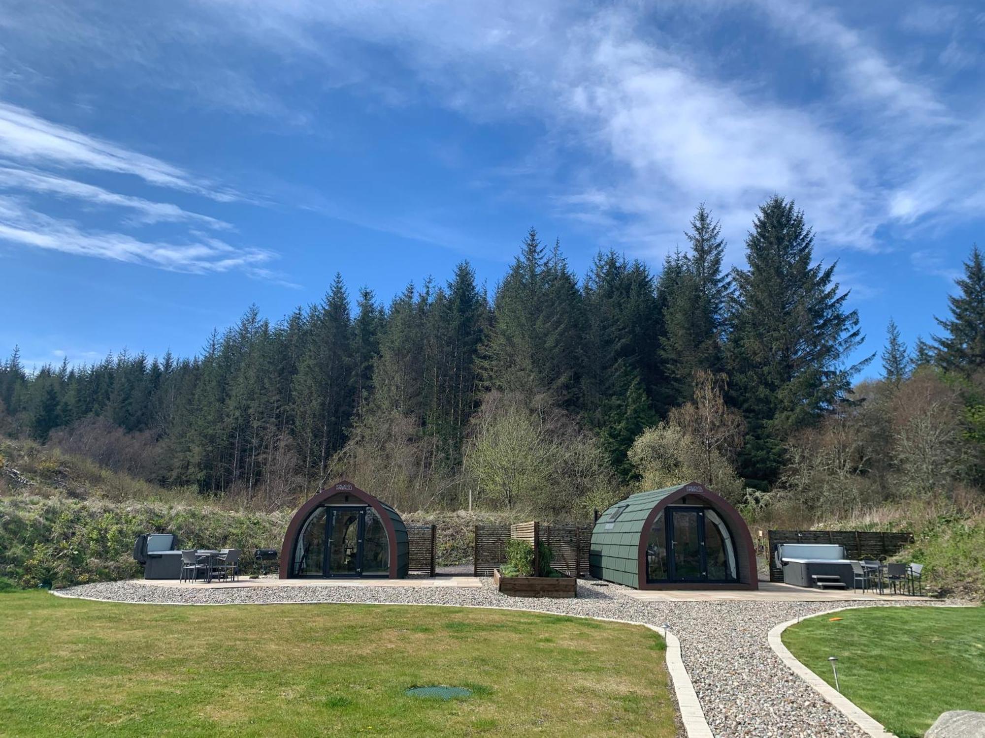 Red Squirrel Pod With Hot Tub Βίλα Oban Εξωτερικό φωτογραφία